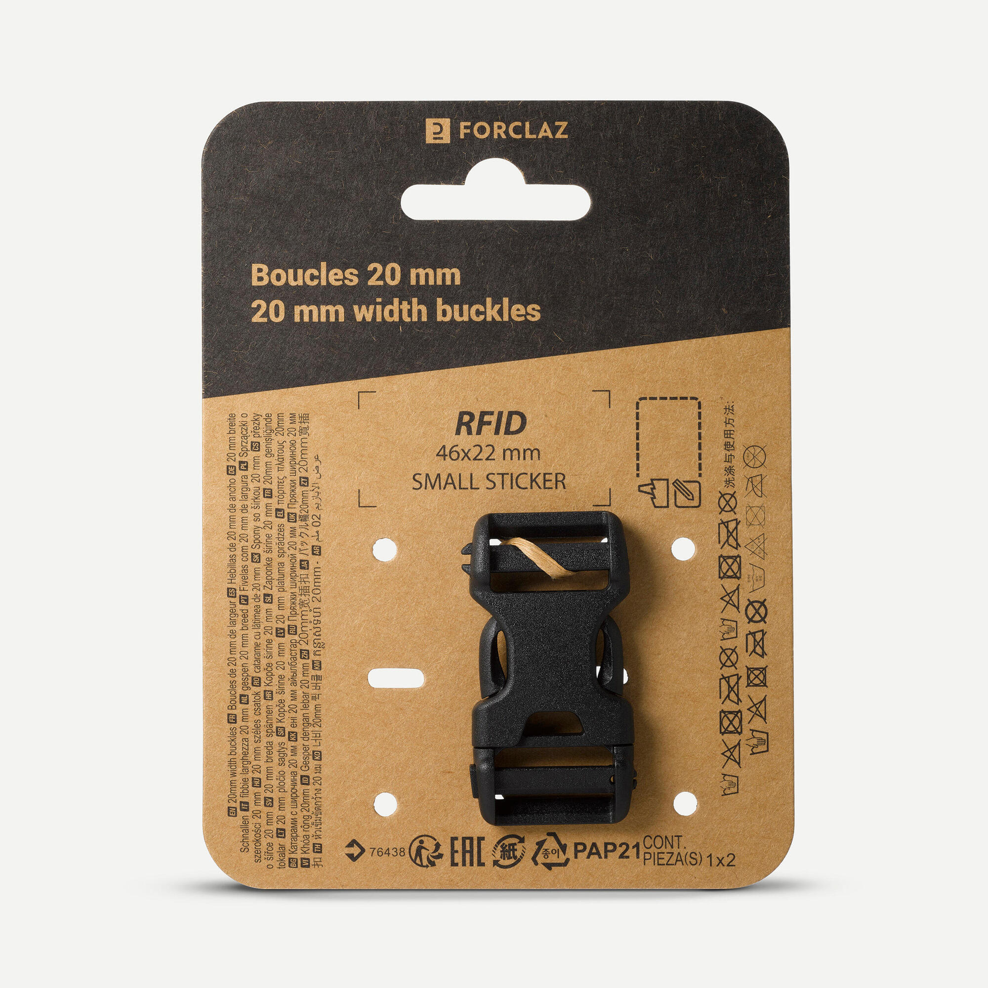 Decathlon Backpack Buckle Replacement ?C 20 mm Clip Style